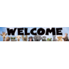 TCR6836 Go Wild Animals Welcome Banner