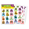 TCR6855 Go Wild Animals Stickers