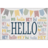 TCR7190 Classroom Cottage Hello Postcards