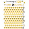 TCR6911 Buzzing Bees Counting to 100 Days Mini Bulletin Board
