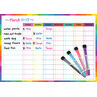 TCR71001 Colorful Dry-Erase Magnetic Task Chart