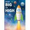 TCR7373 Dream Big Aim High Positive Poster