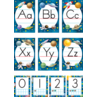TCR9335 Outer Space Crew Alphabet Bulletin Board