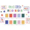 TCR9365 Color Crush Cool Kids Read Books Mini Bulletin Board