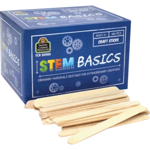 TCR20920 STEM Basics: Craft Sticks - 500 Count