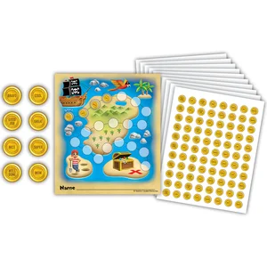 TCR6865 Treasure Hunt Reward Trackers with Stickers