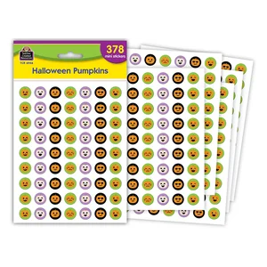 TCR6946 Halloween Pumpkins Mini Stickers
