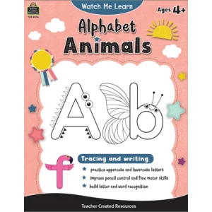 TCR8356 Watch Me Learn: Alphabet Animals