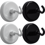 Black and White Magnetic Hooks