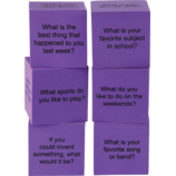 Foam Conversation Cubes