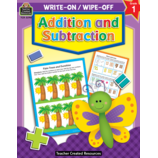 Write-On/Wipe-Off Book: Addition and Subtraction