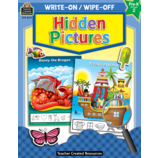 Write-On/Wipe-Off Book: Hidden Pictures