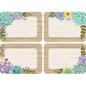 Rustic Bloom Name Tags/Labels - Multi-Pack