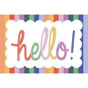 Color Crush Hello Postcards