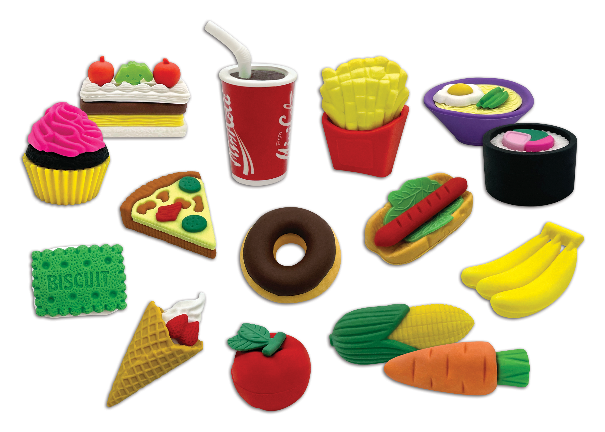 Desk Pets Assorted Food 40 Pack TCR20001 Teacher Created Resources