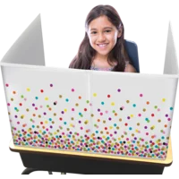 Confetti Classroom Privacy Screen