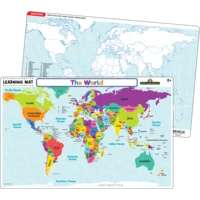 The World Map Learning Mat