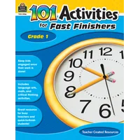 101 Activities For Fast Finishers Grade 1