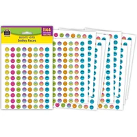 Brights 4Ever Smiley Faces Mini Stickers Valu-Pak