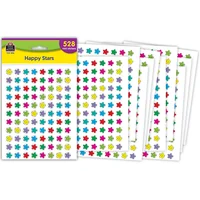 Smiley Stars Mini Stickers Valu-Pak