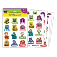 Go Wild Animals Stickers