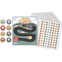 Moving Mountains Road Trip Reward Trackers with Stickers