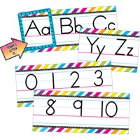 Brights 4Ever Alphabet Line Bulletin Board