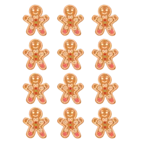 Gingerbread Cookies Stickers