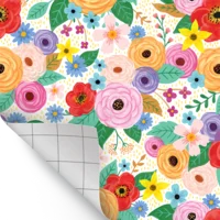 Wildflowers Peel and Stick Decorative Paper