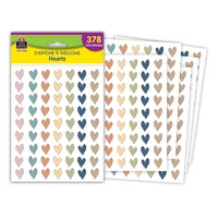 Everyone is Welcome Hearts Mini Stickers