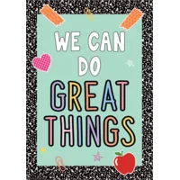 We Can Do Great Things Positive Poster