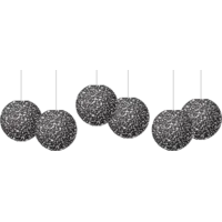 Composition 8" Hanging Paper Lanterns
