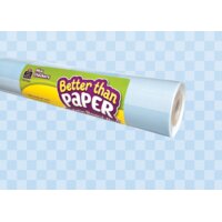 Blue Checkers Better Than Paper Bulletin Board Roll