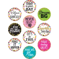 Confetti Positive Sayings Accents