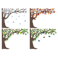 Tree for All Seasons Bulletin Board