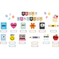 Cool for School Happy Birthday Mini Bulletin Board