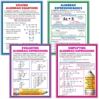Algebraic Expressions & Equations Poster Set