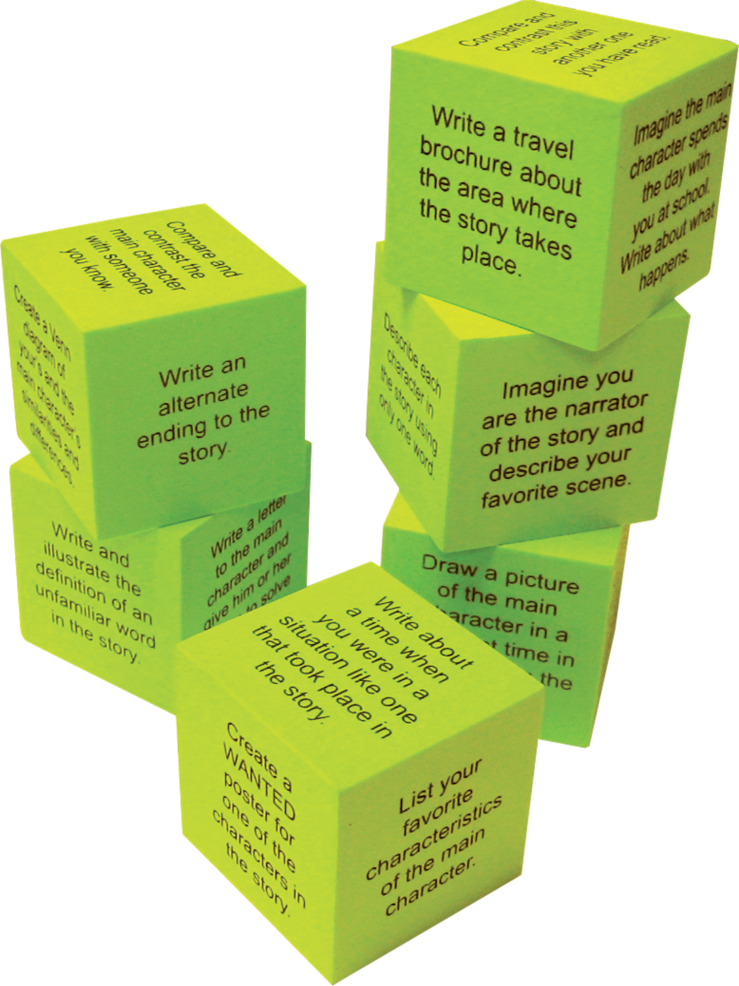 Foam Retell a Story Cubes TCR20635 Teacher Created Resources