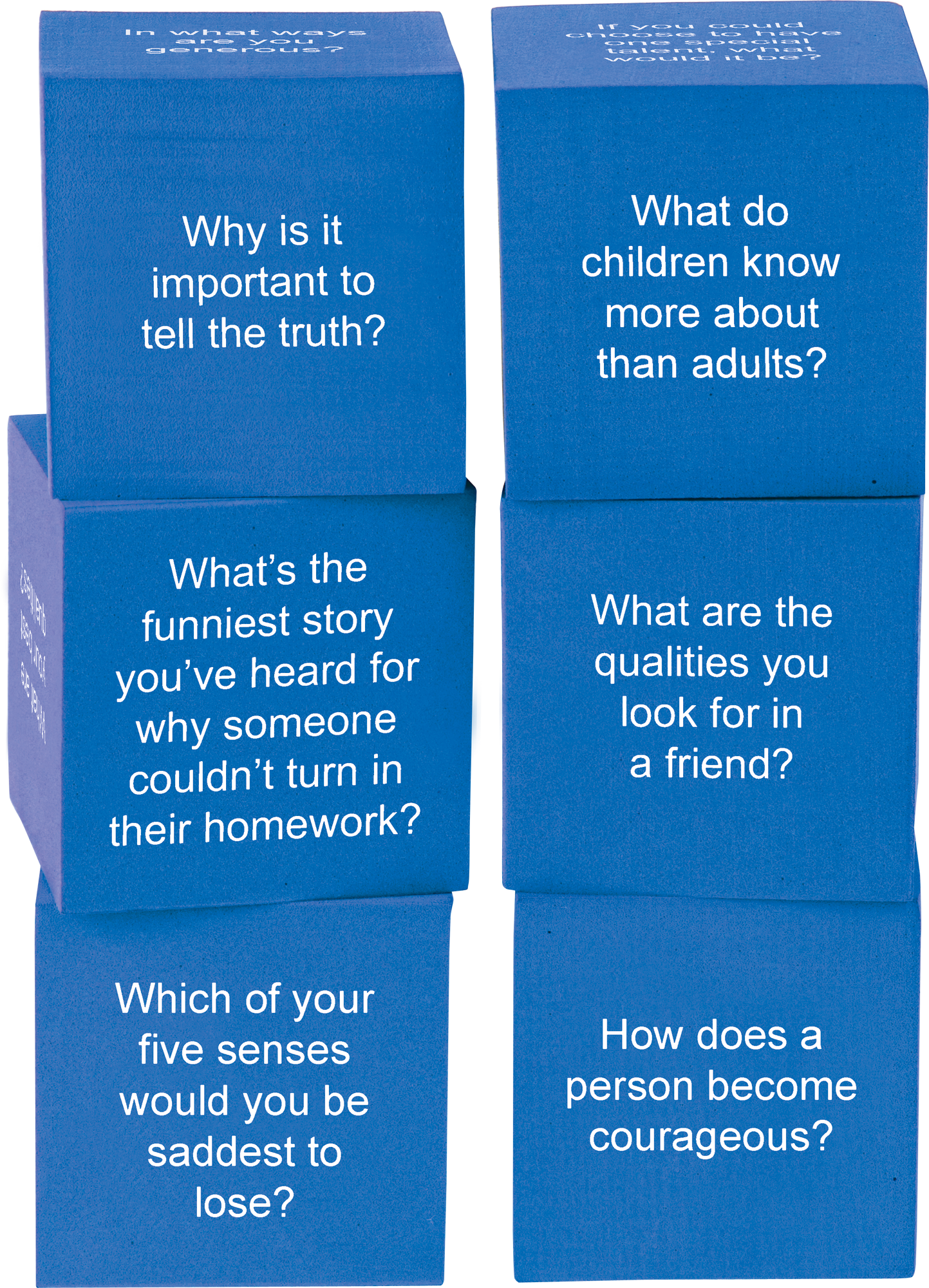 Foam Life Question Cubes