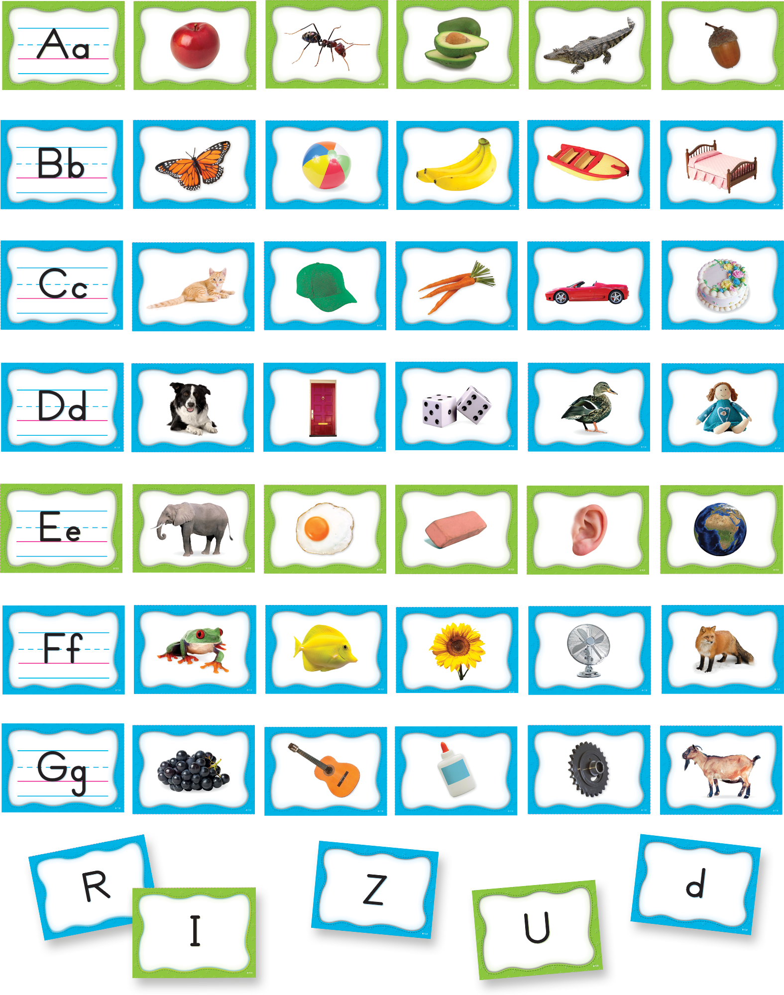 Learning Resources Alphabet Interactive Pocket Chart 2246 for sale online 