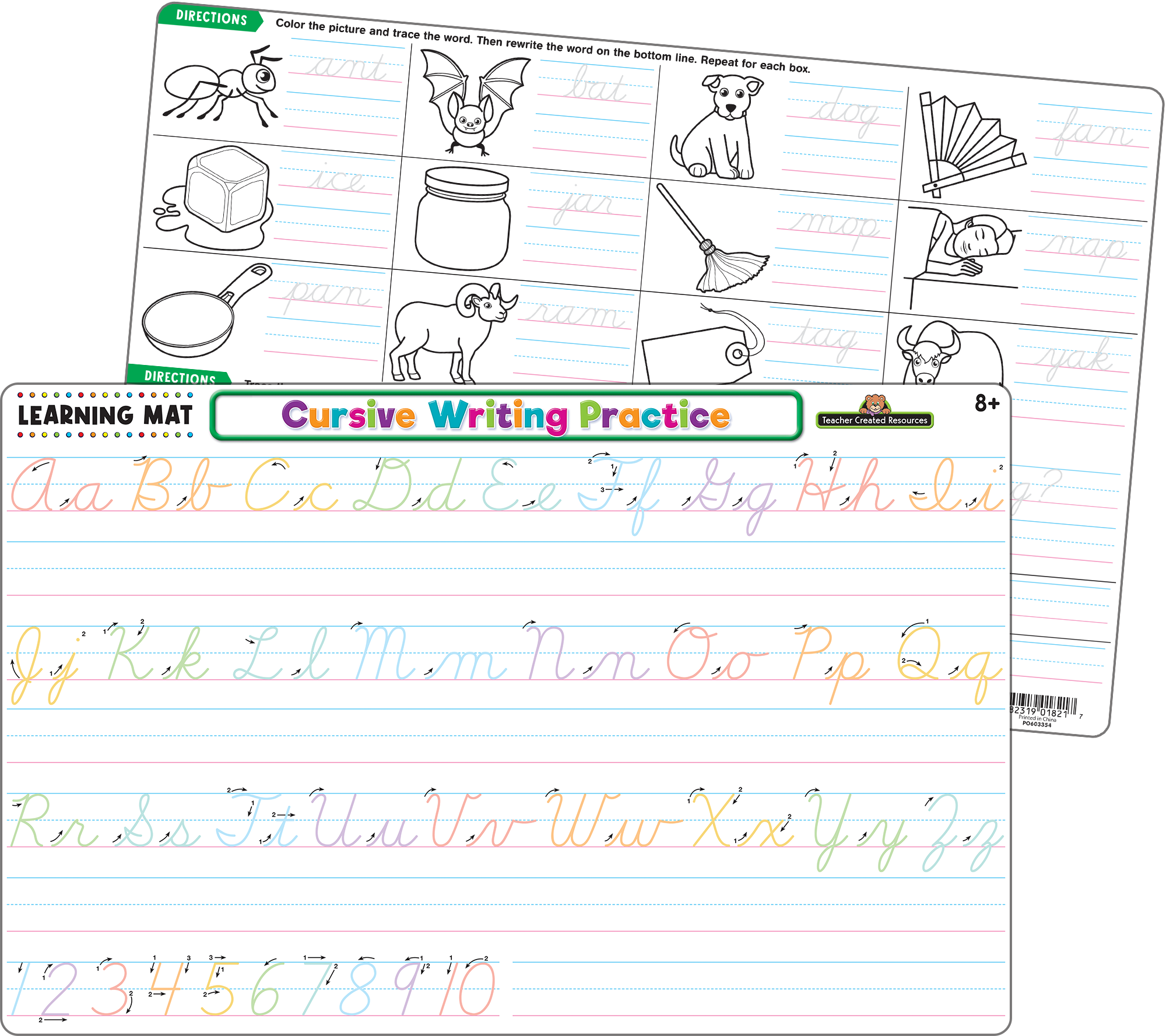 cursive-writing-practice-learning-mat