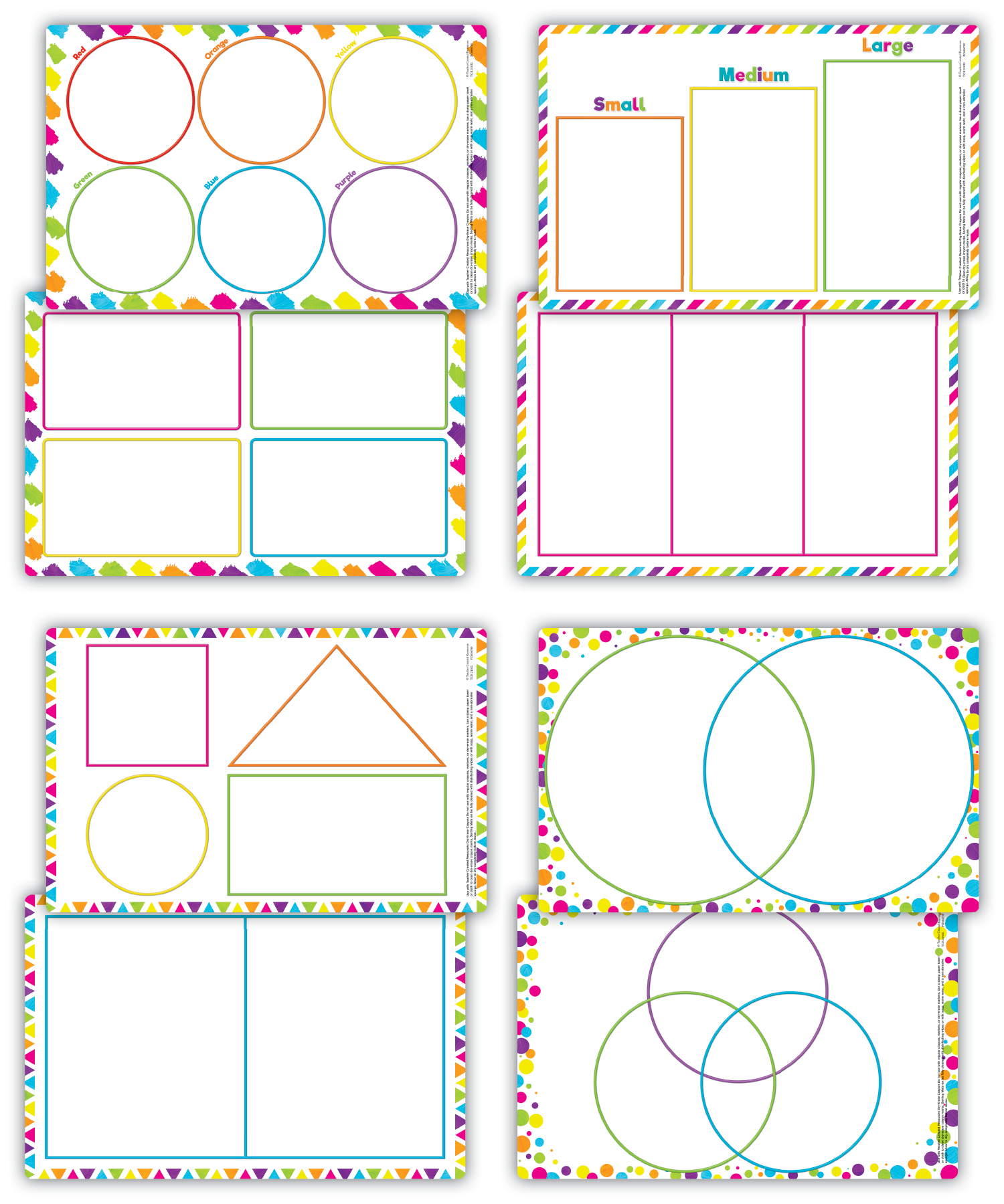 Sorting Mats - TCR21032 | Teacher Created Resources