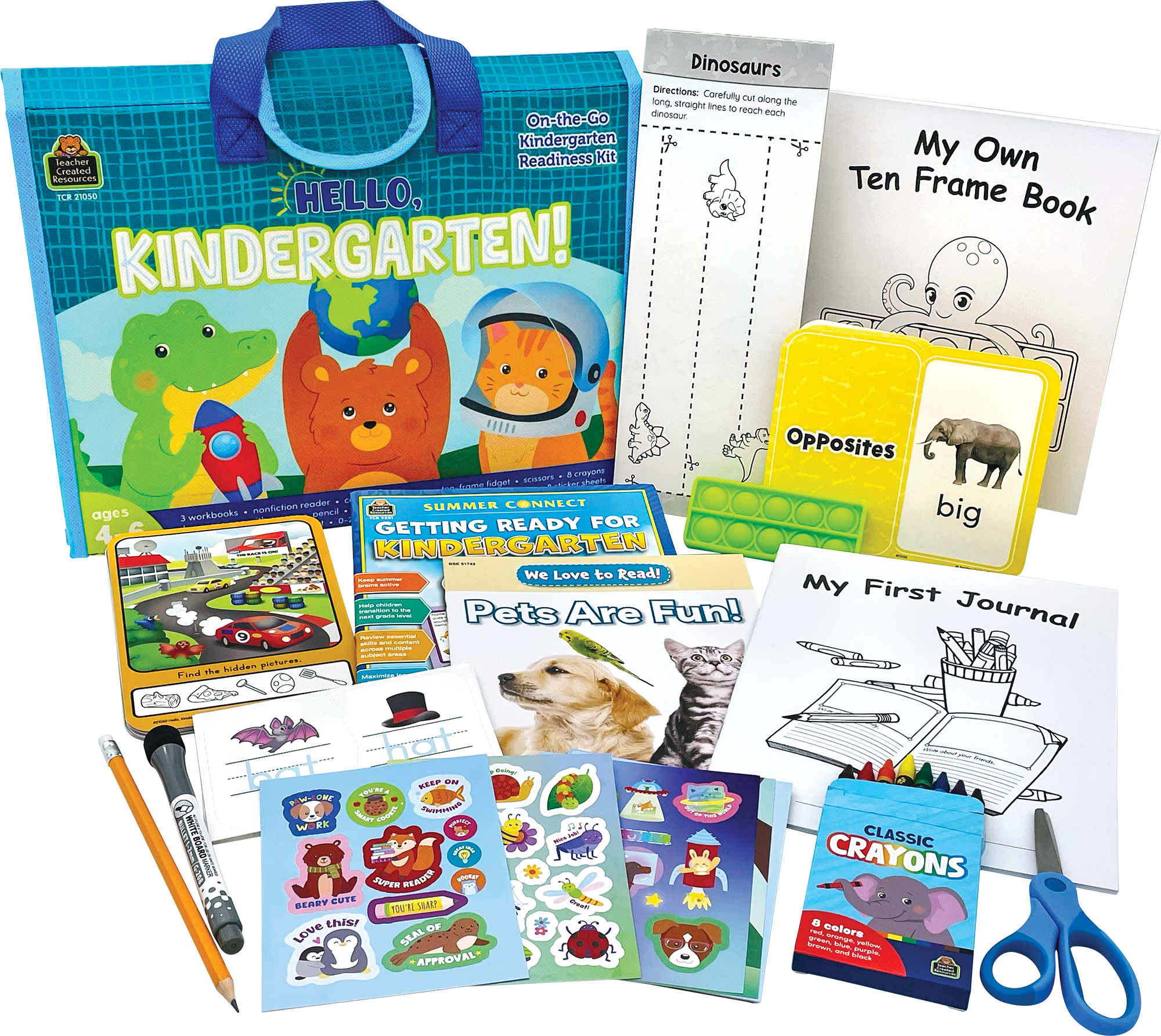 Hello, Kindergarten! On-the-Go Kindergarten Readiness Kit