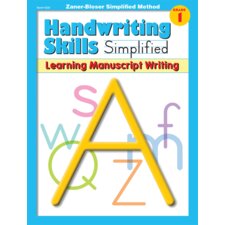 Handwriting Skills Simplified: Learning Manuscript Writing Gr. 1