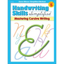 Handwriting Skills Simplified: Mastering Cursive Writing Gr. 5