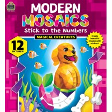 Magical Creatures Modern Mosaics Stick to the Numbers Magical Creatures Modern Mosaics Stick to the Numbers
