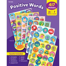 Positive Words Smelly Stickers Variety Pack