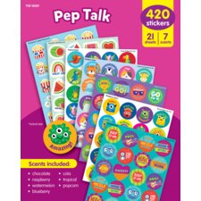 Pep Talk Smelly Stickers Variety Pack