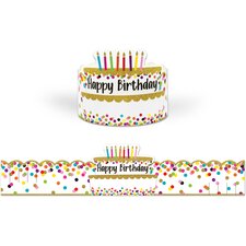 Confetti Happy Birthday Crowns Confetti Happy Birthday Crowns