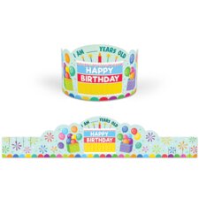 Colorful Happy Birthday Crowns